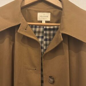 Sezane Clyde camel trench